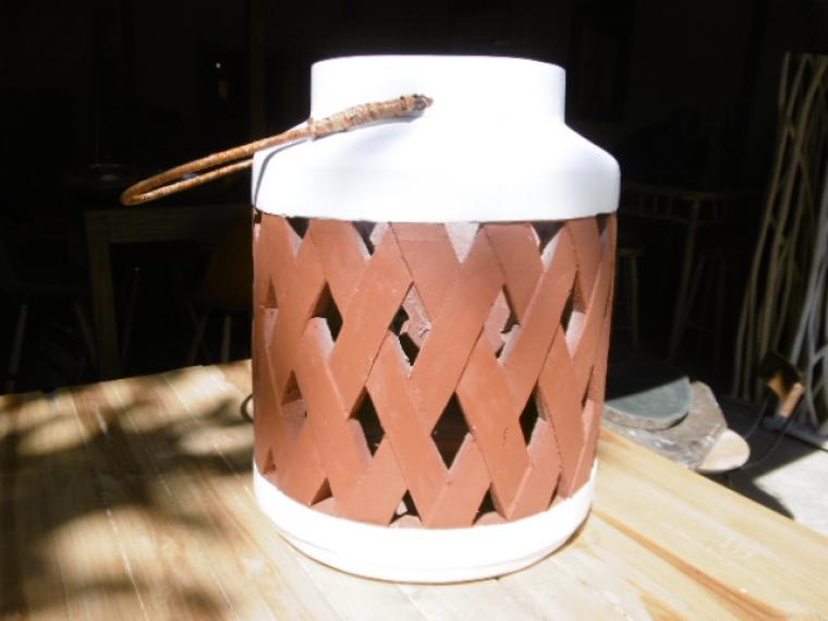 Lanterne Terracotta