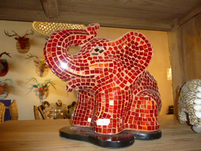 Eléphant Mosaique